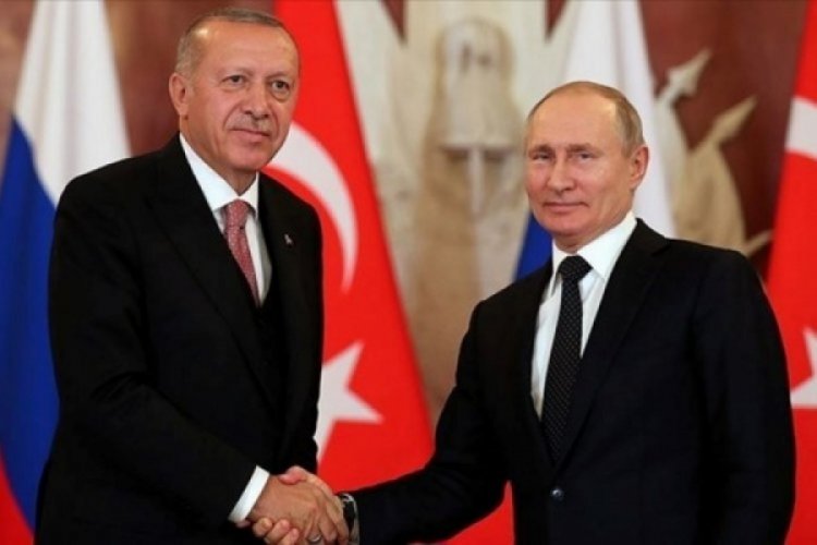 Cumhurbaşkanı Erdoğan ve Putin g&ouml;r&uuml;şmesi başladı