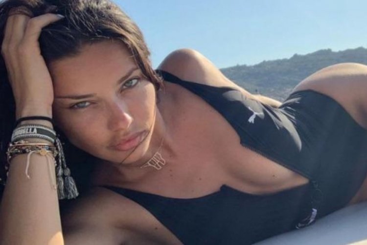 Adriana Lima'dan Venedik Film Festivali'nde iddialı tarz