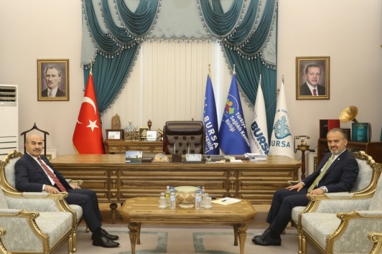 Bursa Valisi Demirtaş'tan, Aktaş'a ziyaret
