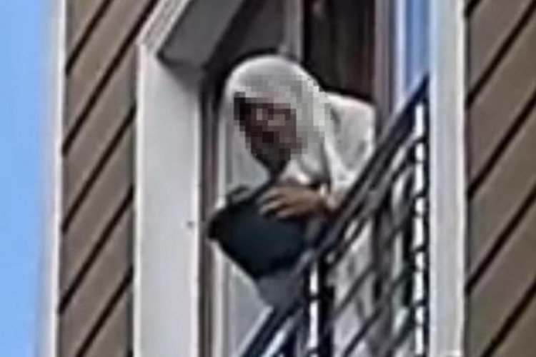 Sinop'ta komşusunda sinir krizi ge&ccedil;iren kadın korku dolu anlar yaşattı