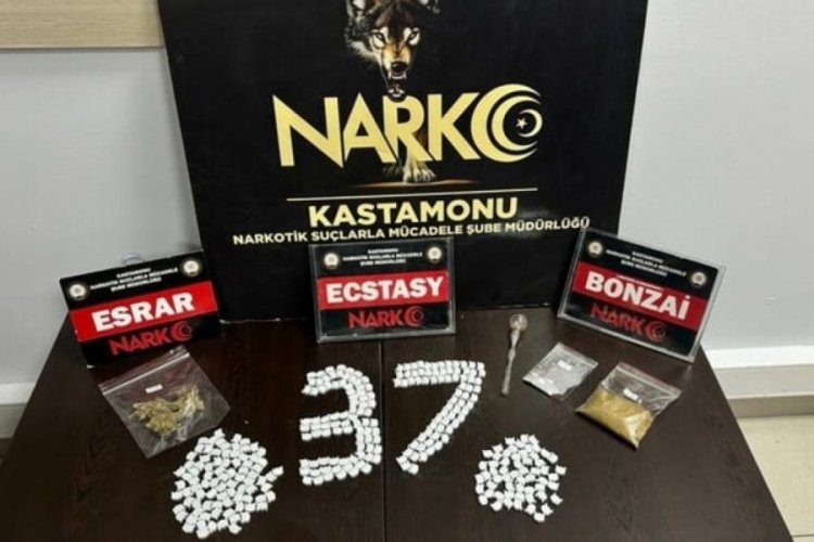 Kastamonu'da uyuşturucu operasyonu!