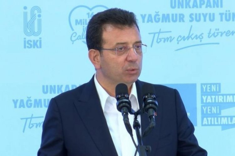 İmamoğlu'ndan tasarruf &ccedil;ağrısı