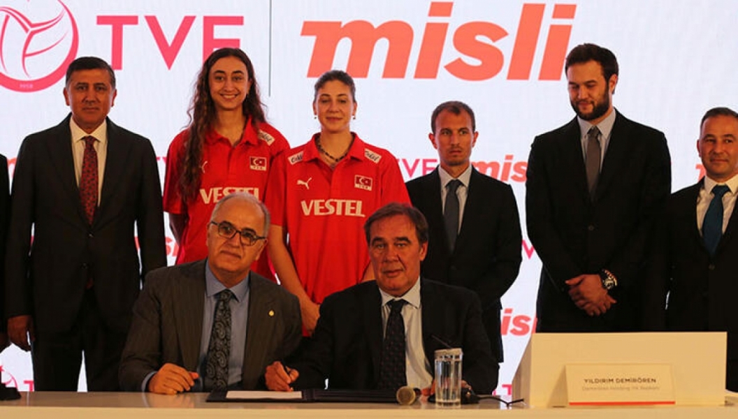 Misli'den voleybola b&uuml;y&uuml;k destek