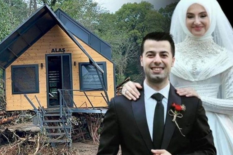 Bungalov tatili yapan yeni evli &ccedil;ift sel felaketinde aranıyor