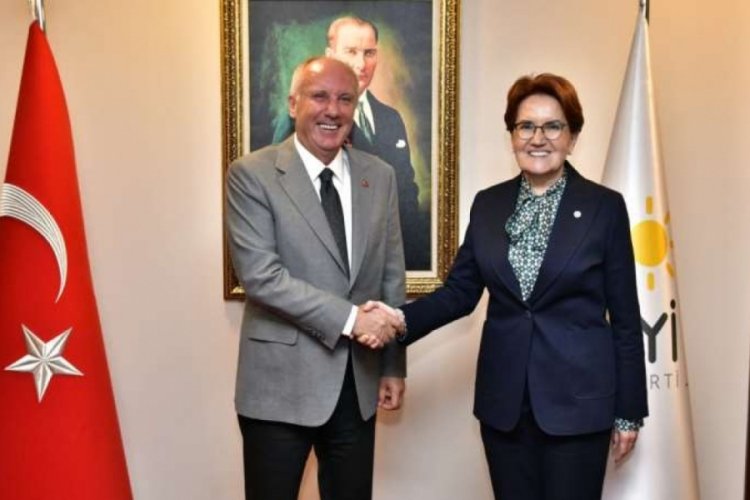 Meral Akşener ile Muharrem İnce bir araya geldi!
