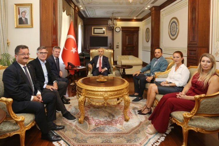 RUMELİSİAD Y&ouml;netimi Vali Demirtaş'ı ziyaret etti