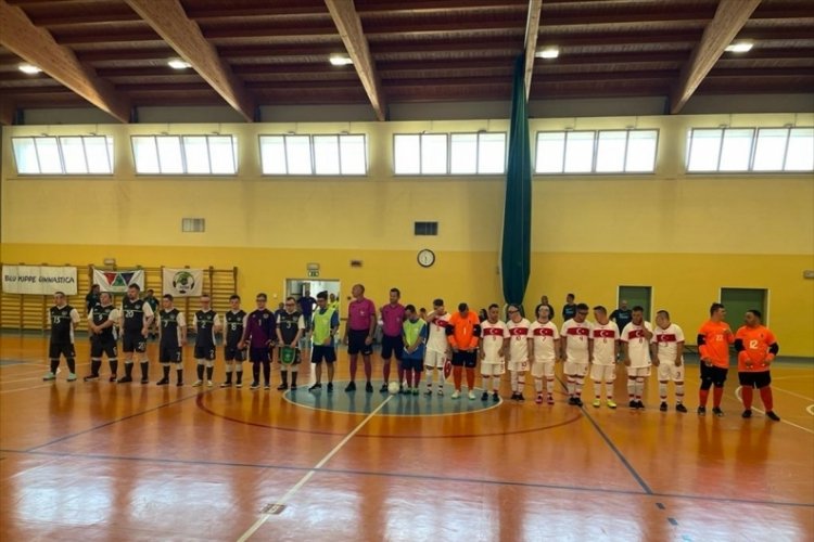 Down Sendromlu Futsal Milli Takımı, Avrupa Şampiyonası'nda İrlanda'yı 5-1 yendi