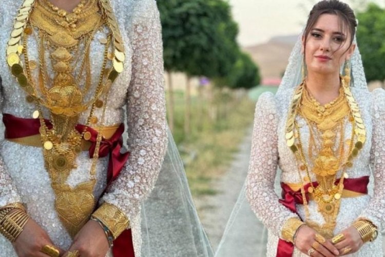 2 g&uuml;n s&uuml;ren d&uuml;ğ&uuml;nde servet takıldı! Gelini altına boğdular