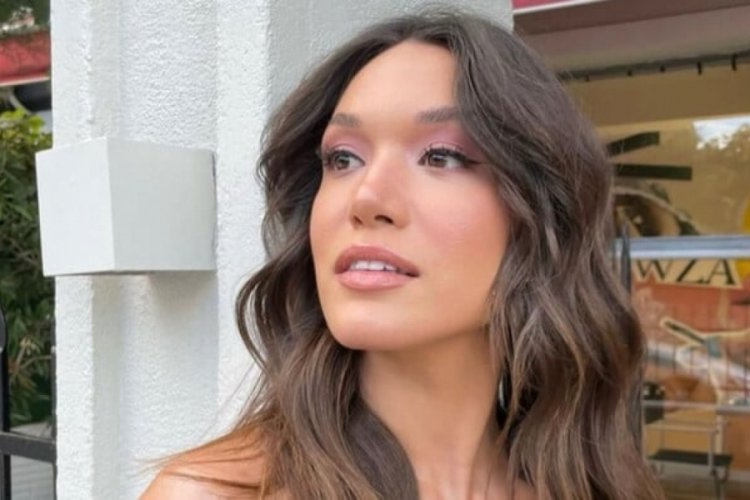 Hazal Subaşı derin dekoltesiyle mest etti!