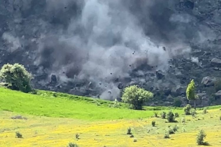 Giresun'da Espiye-Ericek yolu ulaşıma kapandı