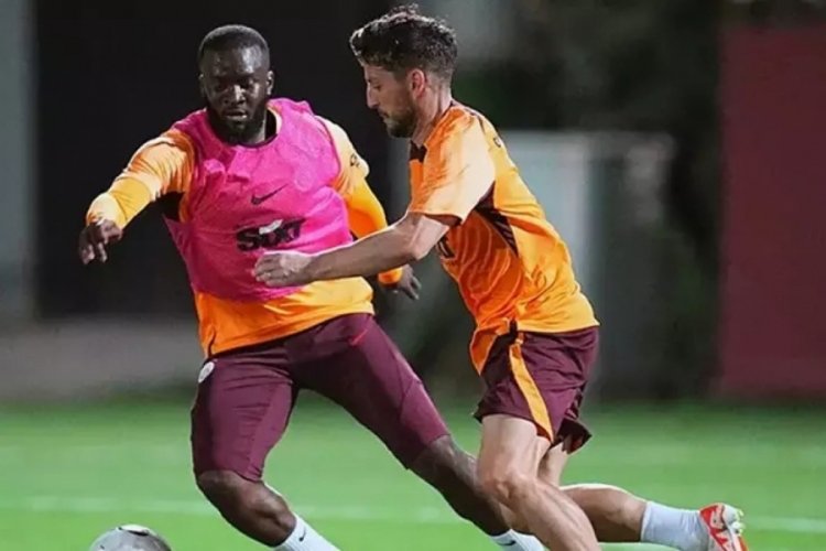 Yeni transfer Tanguy Ndombele Florya'da idmana &ccedil;ıktı!