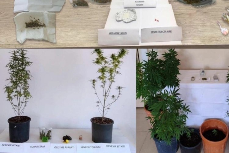 Muğla'da uyuşturucu operasyonu: 24 g&ouml;zaltı