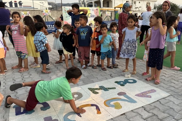 B&uuml;y&uuml;kşehir afetin izleri oyunla silindi