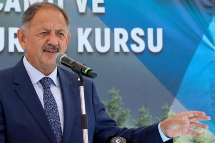 Bakan &Ouml;zhaseki a&ccedil;ıkladı: Camilerimiz medeniyetimizin vurulmuş m&uuml;h&uuml;rleridir