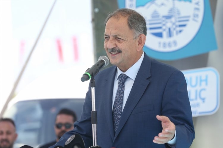 Bakanı &Ouml;zhaseki, Kayseri'de konuştu