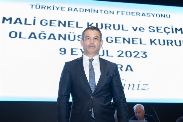 Ercan Yıldız, Badminton Federasyonunun yeni başkanı oldu