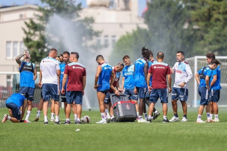 Trabzonspor, Beşiktaş ma&ccedil;ı hazırlıklarına devam etti