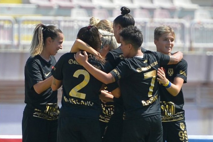 UEFA Kadınlar Şampiyonlar Ligi 1. eleme turu: Hajvalia: 0 - ABB FOMGET: 6