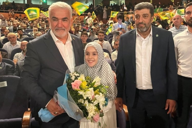 H&Uuml;DA PAR Genel Başkanı Bursa'da&nbsp;