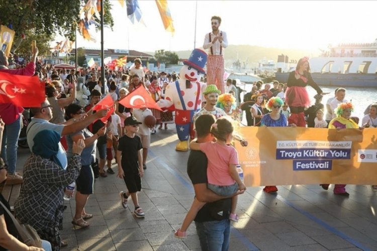 Troya K&uuml;lt&uuml;r Yolu Festivali heyecanı başladı