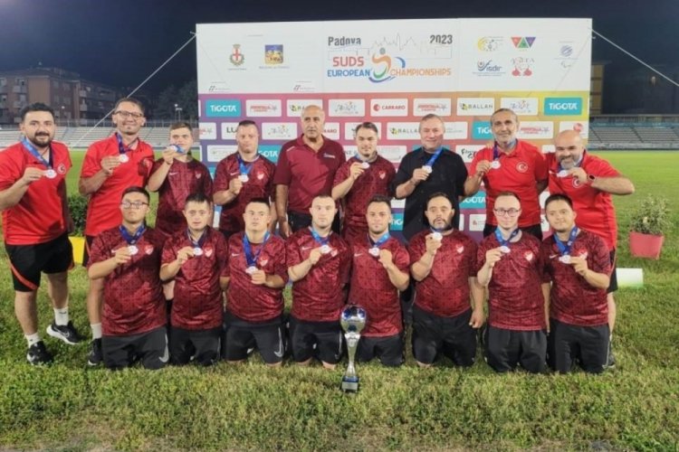 Milli Sporcu Arslant&uuml;rk Avrupa Şampiyonu Oldu