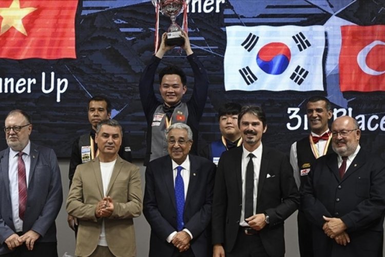 3 Bant D&uuml;nya Bilardo Şampiyonası sona erdi