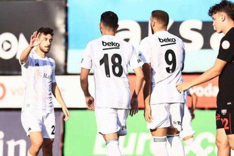 Beşiktaş, Fatih Karag&uuml;mr&uuml;k'&uuml; 2-0 mağlup etti