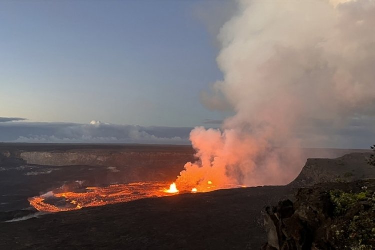 Kilauea Yanardağı 96 g&uuml;n sonra tekrar faaliyete ge&ccedil;ti