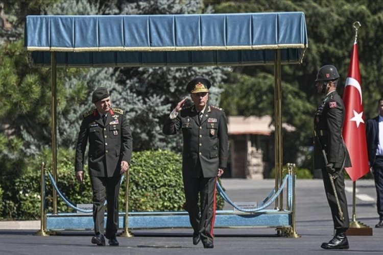 Genelkurmay Başkanı Orgeneral G&uuml;rak, Azerbaycanlı mevkidaşı ile bir araya geldi