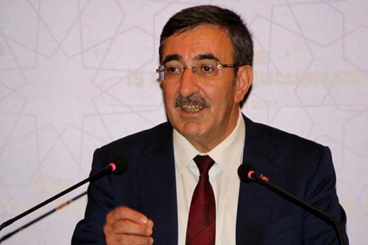 Cumhurbaşkanı Yardımcısı Yılmaz, Ersin Tatar ile g&ouml;r&uuml;şt&uuml;