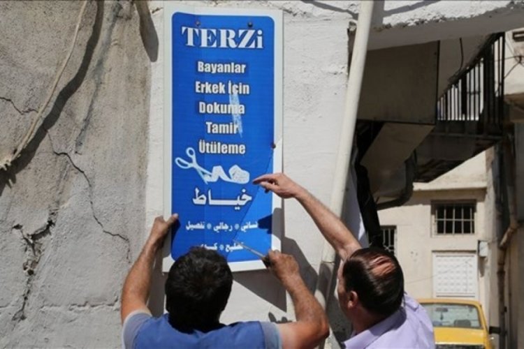 Bursa'daki Arap&ccedil;a tabelalar i&ccedil;in Bakanlıktan a&ccedil;ıklama