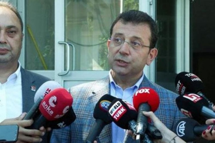 Ekrem İmamoğlu'ndan adaylık a&ccedil;ıklaması