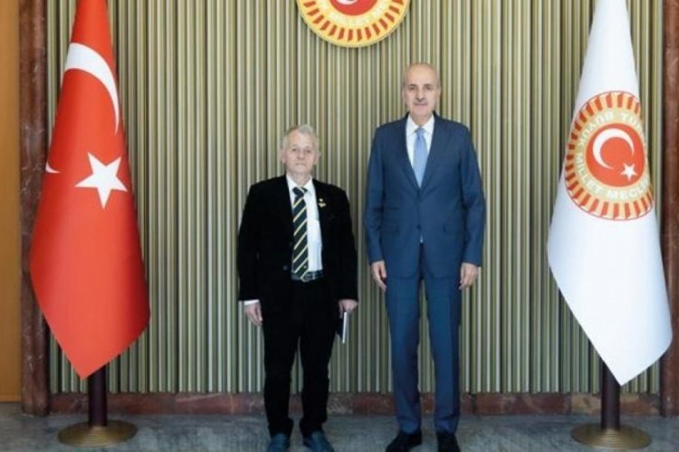 TBMM Başkanı Kurtulmuş, Kırım Tatarlarının milli lideri Kırımoğlu'nu kabul etti