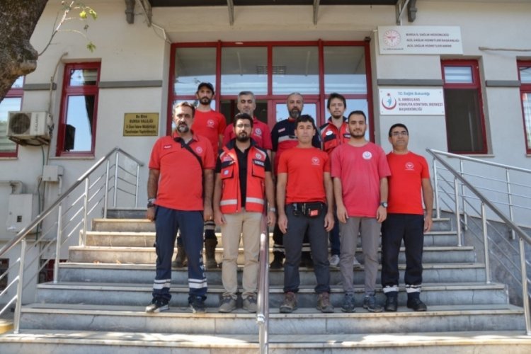 Bursa UMKE sel felaketinin yaralarını sarmak üzere yola çıktı