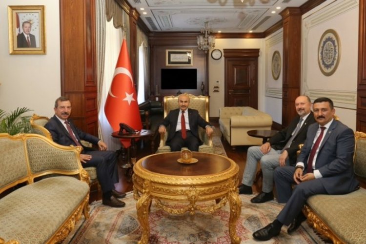 İYİ Partili Milletvekillerinden Vali Demirtaş'a ziyaret
