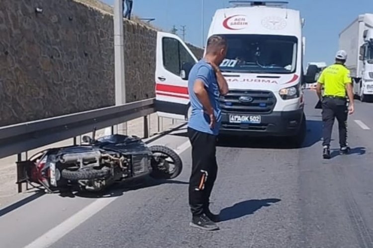 Kocaeli'de motosikletli kurye hayatını kaybetti!