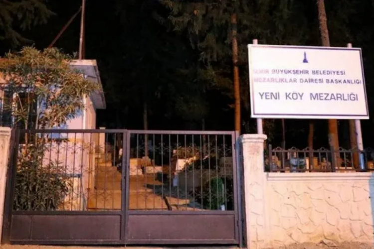 İzmir'de mezarlıkta yeni doğmuş bebek bulundu