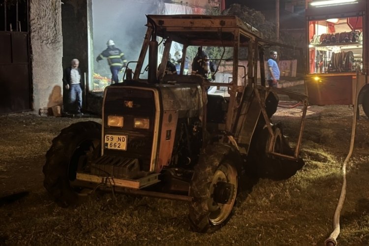 Tekirdağ'da saman deposunda yangın &ccedil;ıktı! 4 yaralı