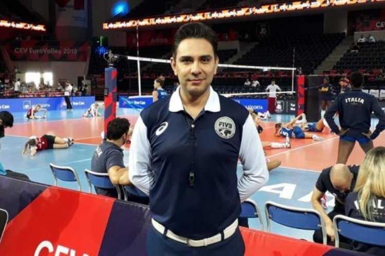 2023 CEV Erkekler Avrupa Voleybol Şampiyonası finalini Ozan &Ccedil;ağı Sarıkaya y&ouml;netecek