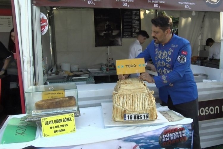 Togg b&ouml;reği g&ouml;renlerin iştahını kabarttı
