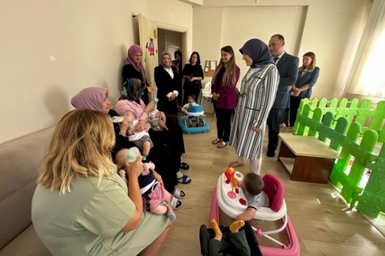 Bursa'da &ouml;zel &ccedil;ocuklara &ccedil;ok &ouml;zel ziyaret