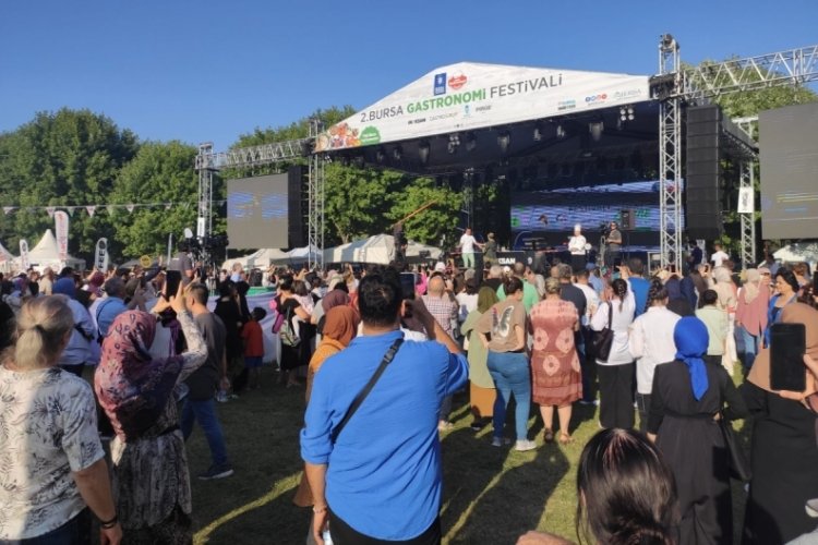 Bursa Gastronomi Festivali'ne b&uuml;y&uuml;k ilgi