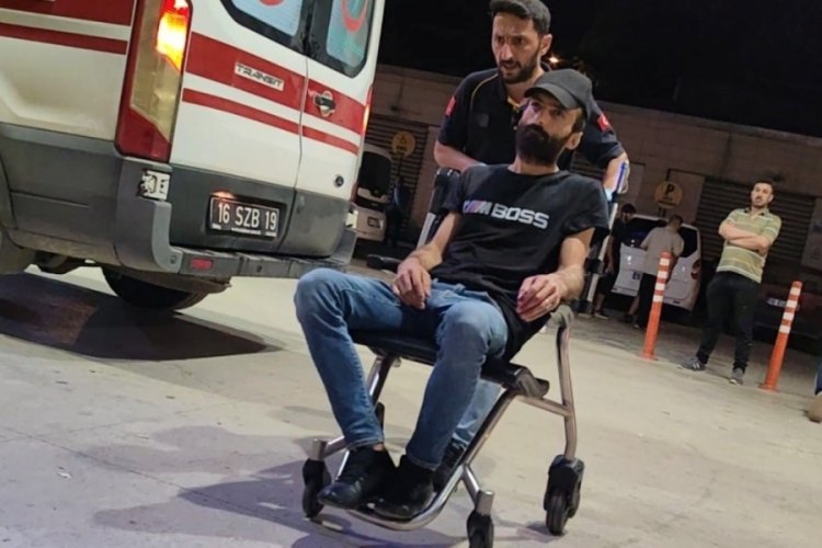 Bursa'da balkona atılan yabancı madde patladı! 1 yaralı