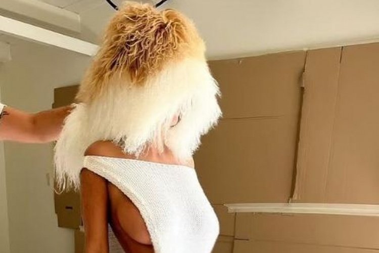 Kanye West karısı Bianca Censori'nin müstehcen halini paylaştı