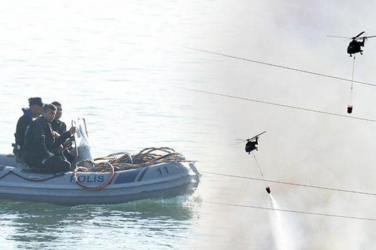 İzmir'de baraja d&uuml;şen helikopterde 3 personelin de cansız bedenine ulaşıldı