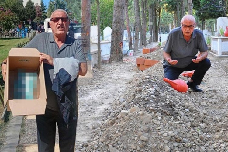 Manisa'da Torununun cenazesini bisk&uuml;vi kutusunda verdiler! Hastane y&ouml;netiminden şikayet&ccedil;i oldu