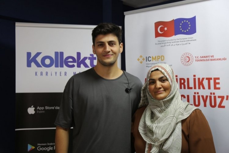 Bursa'da G&uuml;rsu Belediyesi'nden anne ve oğula yaşamlarını değiştiren dokunuş