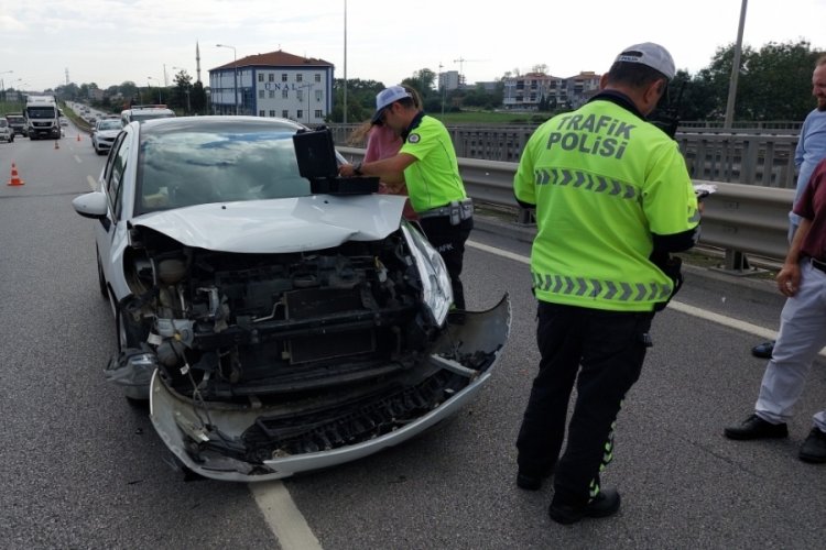 Samsun'da zincirleme kaza