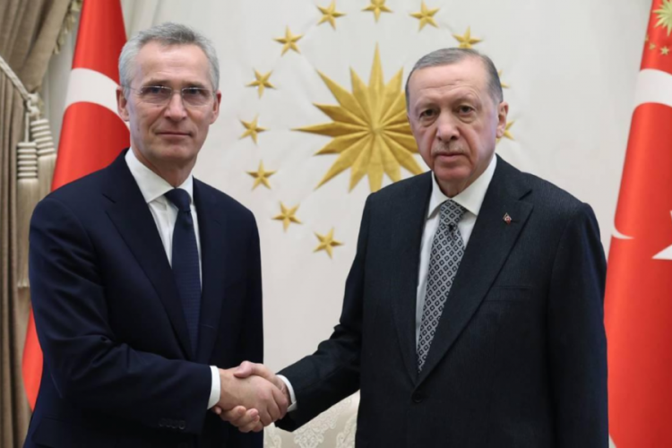 Cumhurbaşkanı Erdoğan, Stoltenberg'i kabul etti
