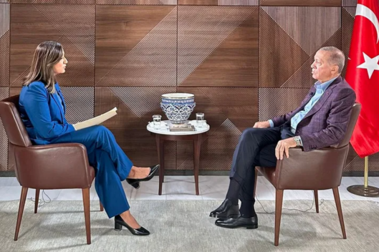Erdoğan'dan ABD'li sunucuya sert tepki!